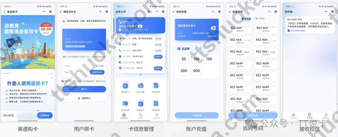 游惠宝香港电话卡购买微信小程序